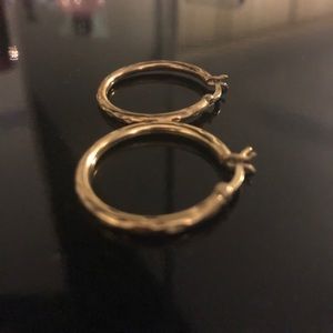 Gold Hoop Earrings
